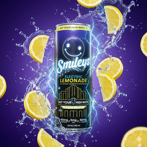 Wholesale Electric Lemonade, 5mg THC Seltzer
