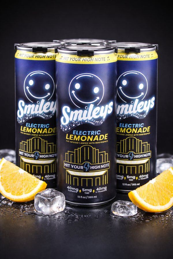 Electric Lemonade, 5mg THC Seltzer (4-Pack)